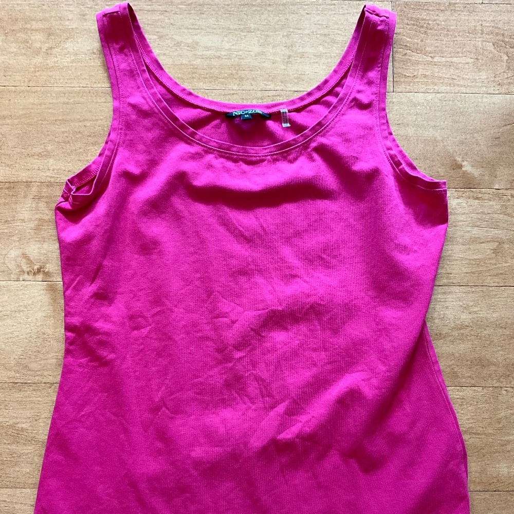 Nic + Zoe Pink Tank Top